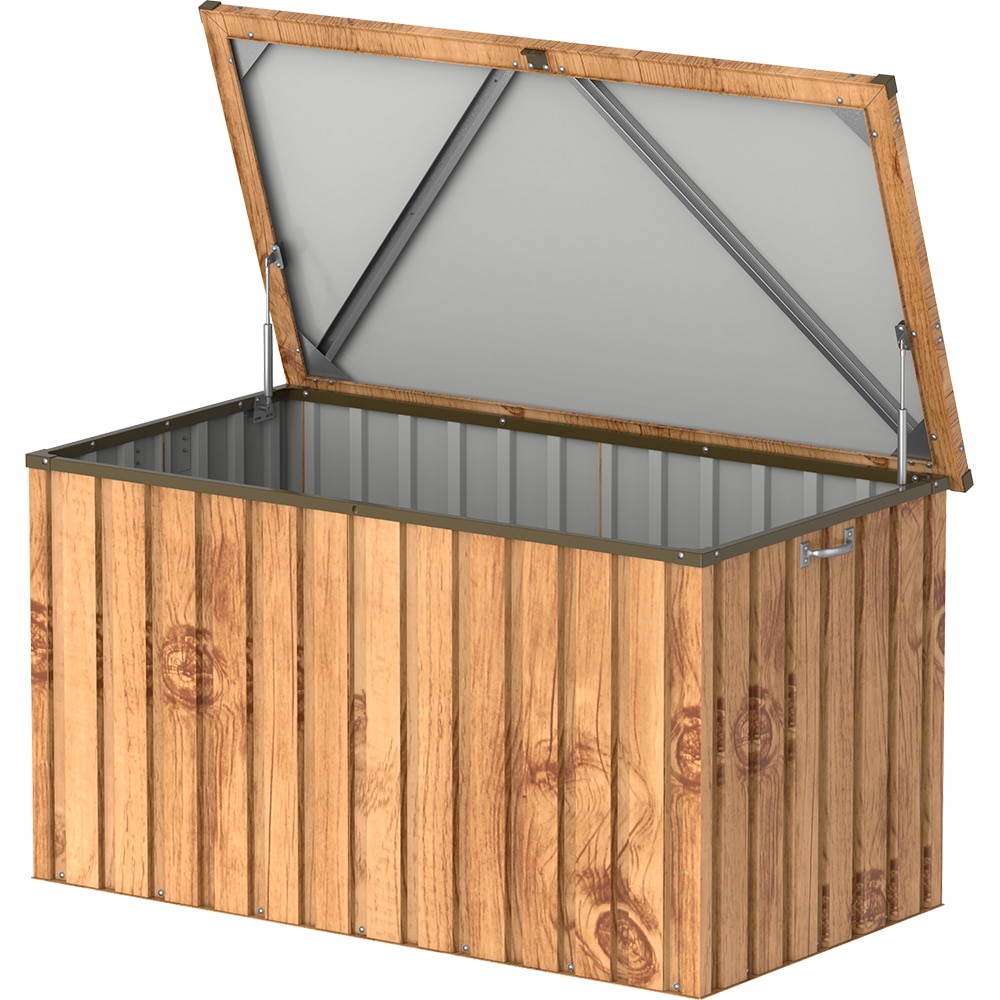 Lada depozitare gradina DURAMAX DH 1.3 585 L, 133.8 x 73 x 72.7 cm, maro