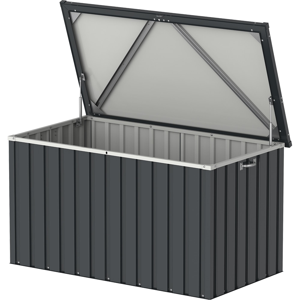 Lada depozitare gradina DURAMAX DH 1.3 585 L, 133.8 x 73 x 72.7 cm, antracit