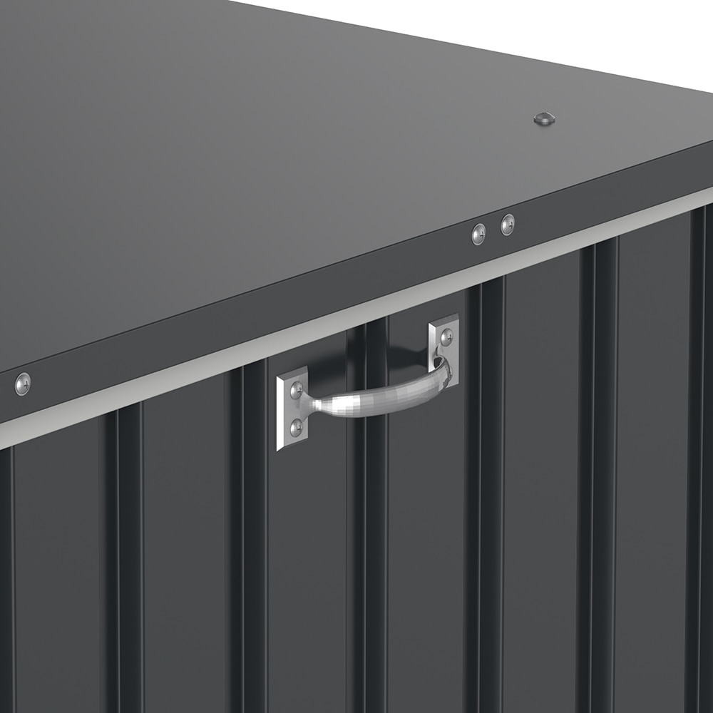 Lada depozitare gradina DURAMAX DH 1.3 585 L, 133.8 x 73 x 72.7 cm, antracit