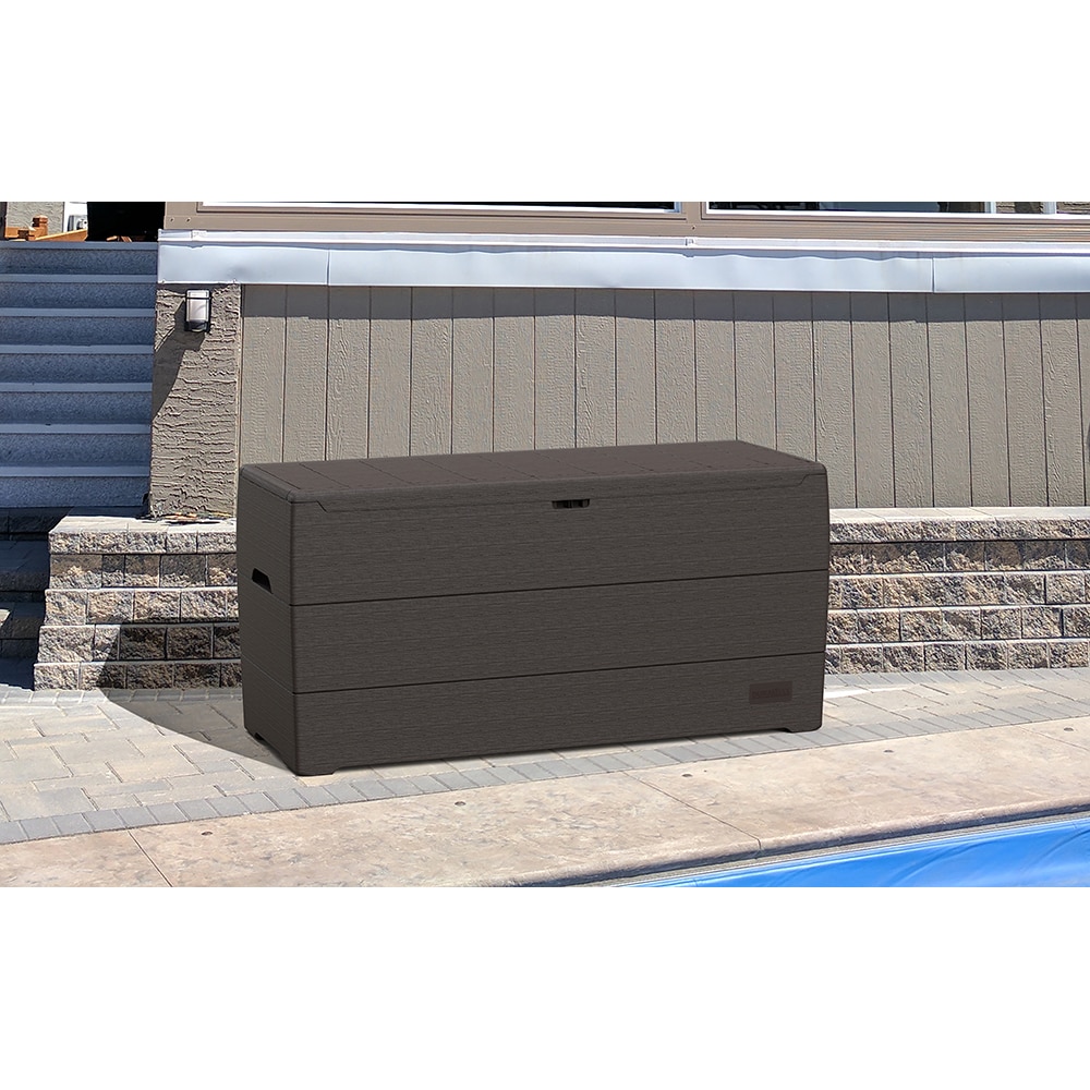 Lada depozitare gradina DURAMAX Durabox 270 L, 116.5 x 45 x 56 cm, maro