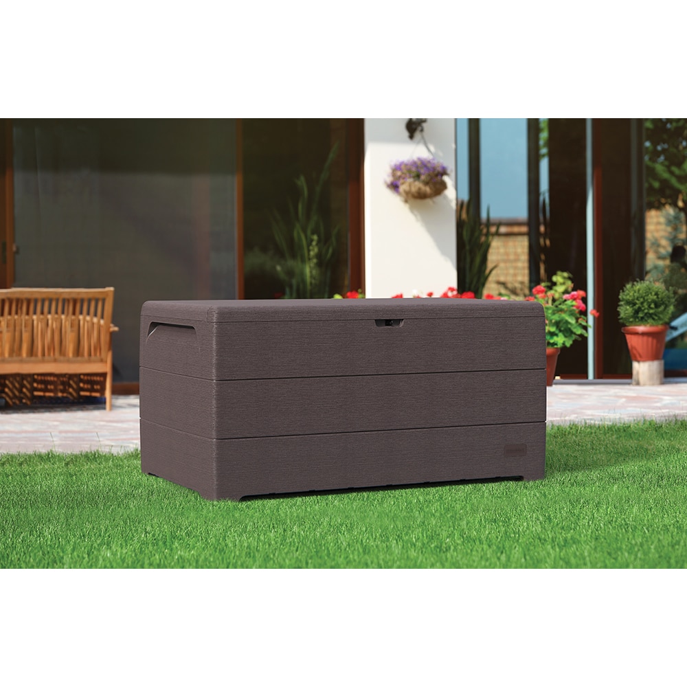 Lada depozitare gradina DURAMAX Durabox 416 L, 129.5 x 70 x 62.5 cm, maro
