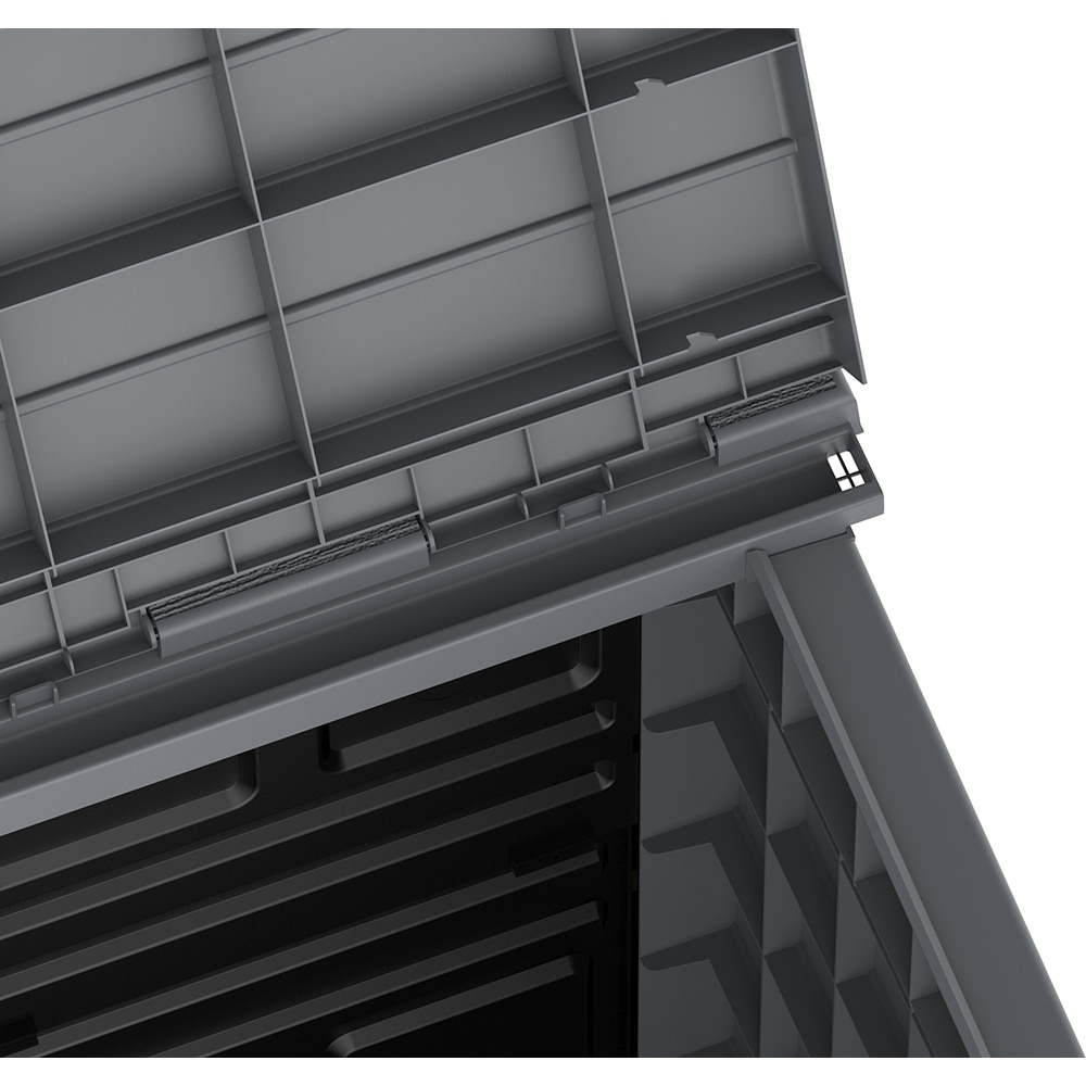 Dulap depozitare gradina DURAMAX Storeway 850 L, 130 x 74 x 110 cm, gri