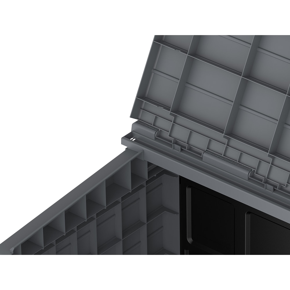 Dulap depozitare gradina DURAMAX Storeway 850 L, 130 x 74 x 110 cm, gri