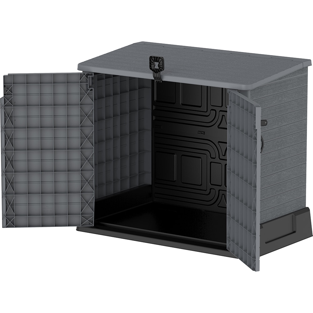 Dulap depozitare gradina DURAMAX Storeway 850 L, 130 x 74 x 110 cm, gri