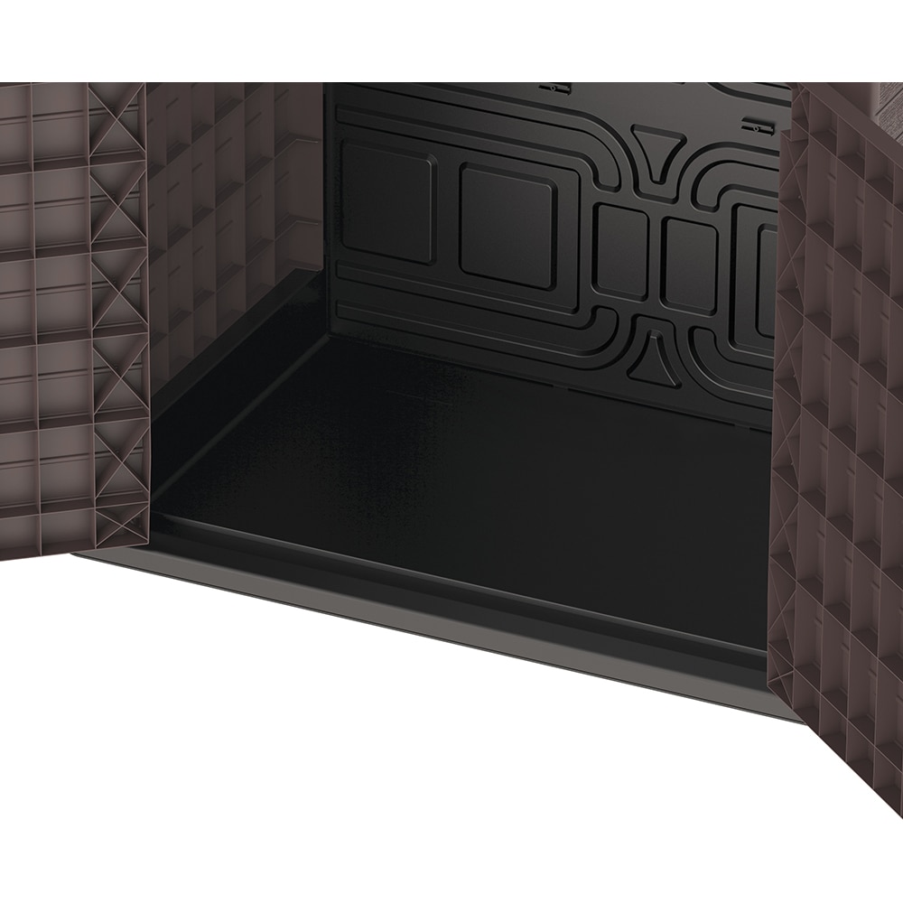 Dulap depozitare gradina DURAMAX Storeway 850 L, 130 x 74 x 110 cm, maro