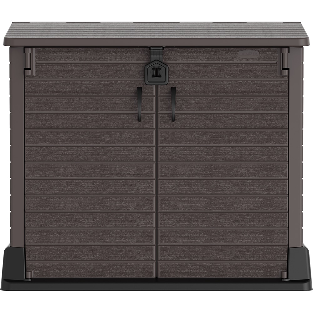 Dulap depozitare gradina DURAMAX Storeway 850 L, 130 x 74 x 110 cm, maro