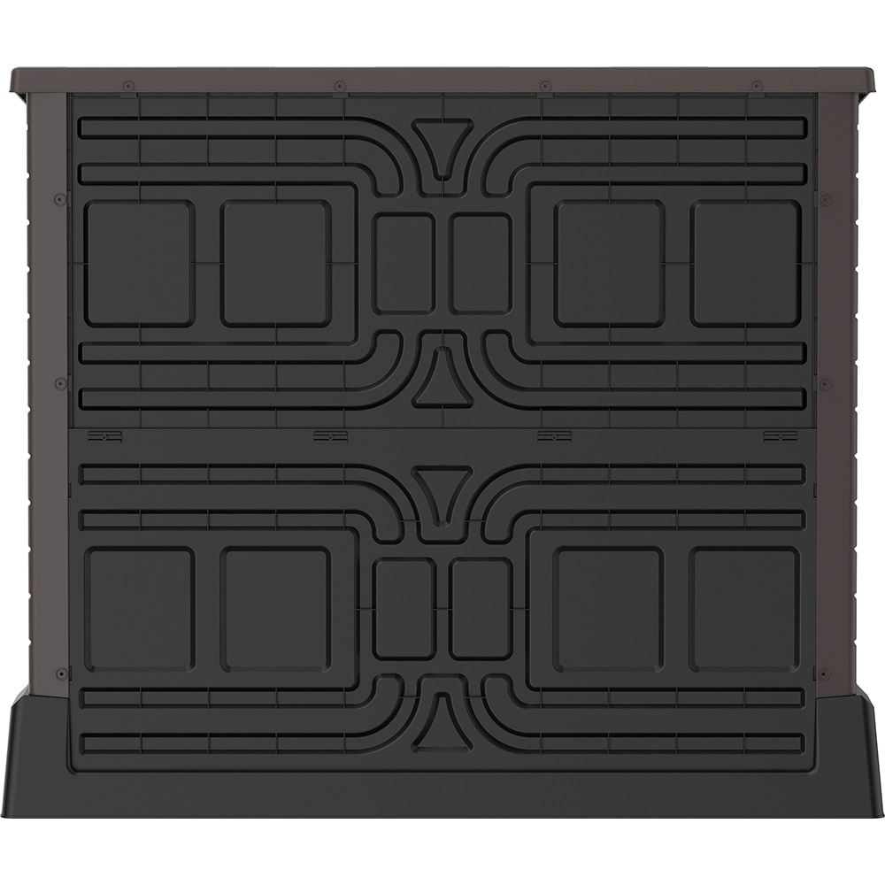 Dulap depozitare gradina DURAMAX Storeway 850 L, 130 x 74 x 110 cm, maro