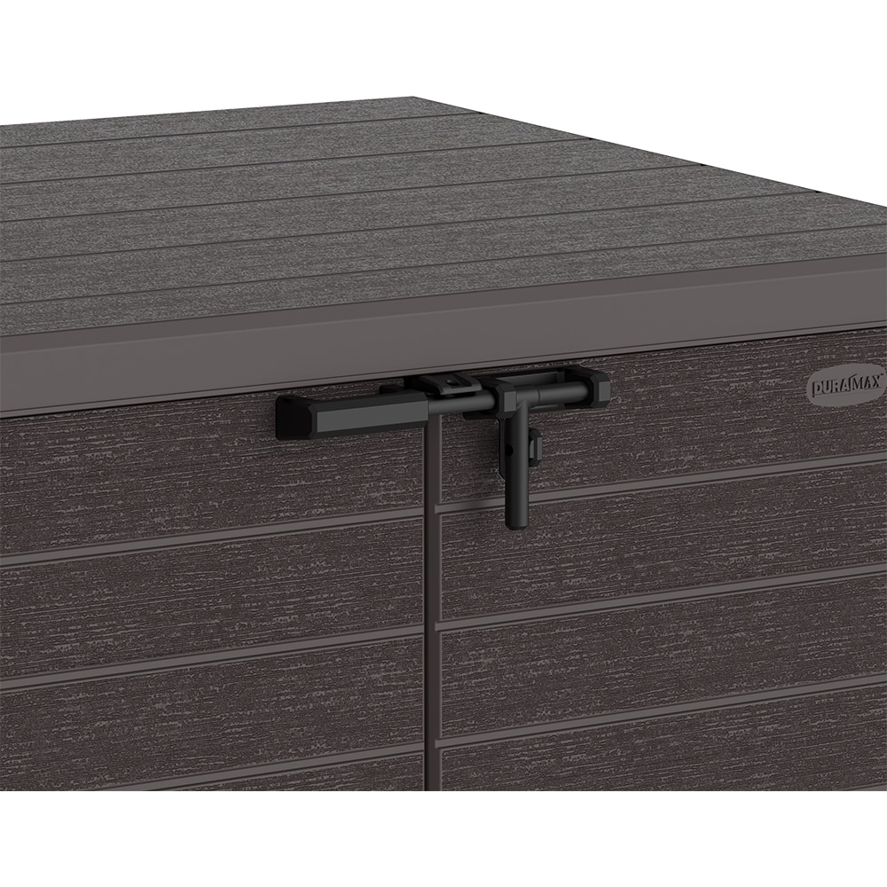 Dulap depozitare gradina DURAMAX Storeway 1200 L, 145 x 82.5 x 125 cm, maro