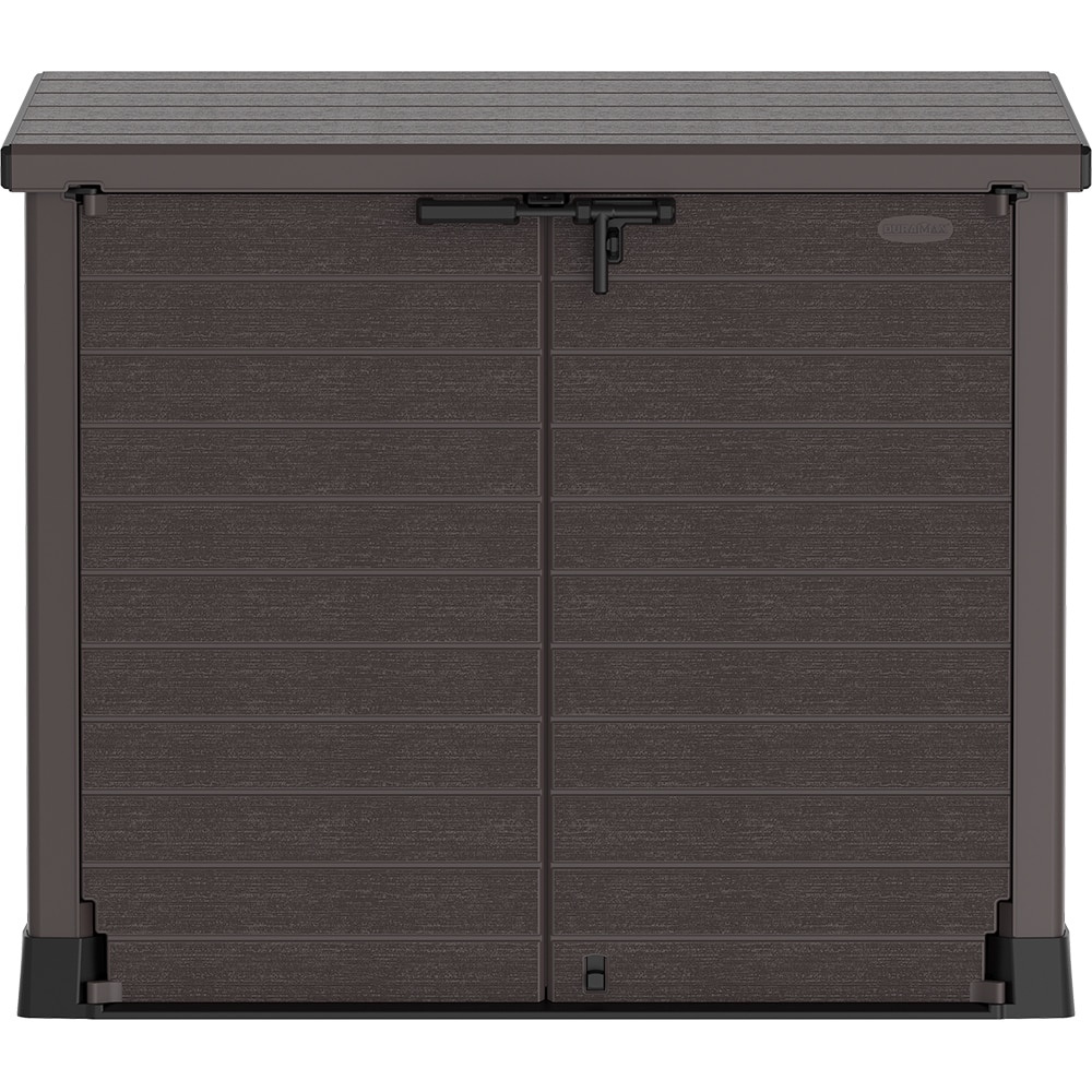 Dulap depozitare gradina DURAMAX Storeway 1200 L, 145 x 82.5 x 125 cm, maro
