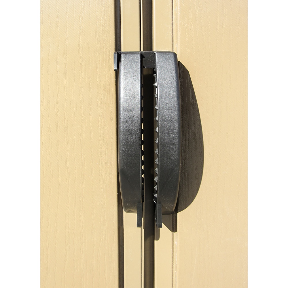 Casuta de gradina DURAMAX Duraplus, rasina, 246.4 x 239.7 x 234.4 cm, bej