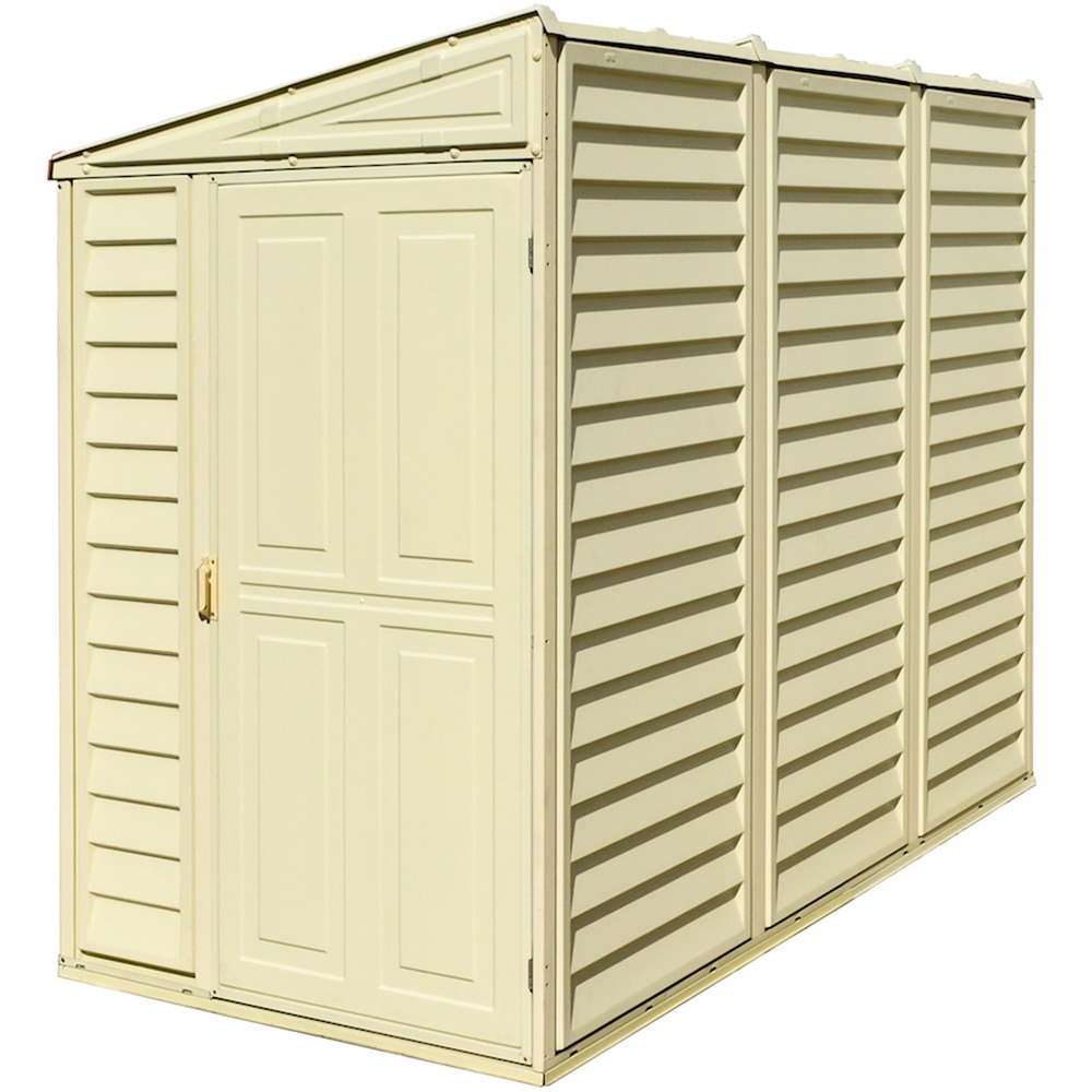 Casuta gradina DURAMAX Sidemate, rasina, 122 x 239.7 x 187.4 cm, bej