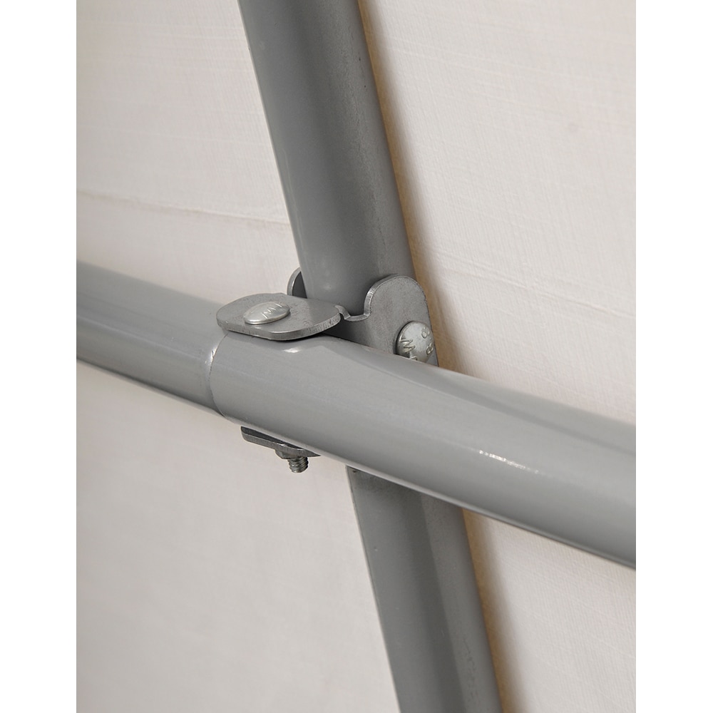 Pavilion gradina SHELTER LOGIC, metal, 300 x 300 x 240 cm, gri