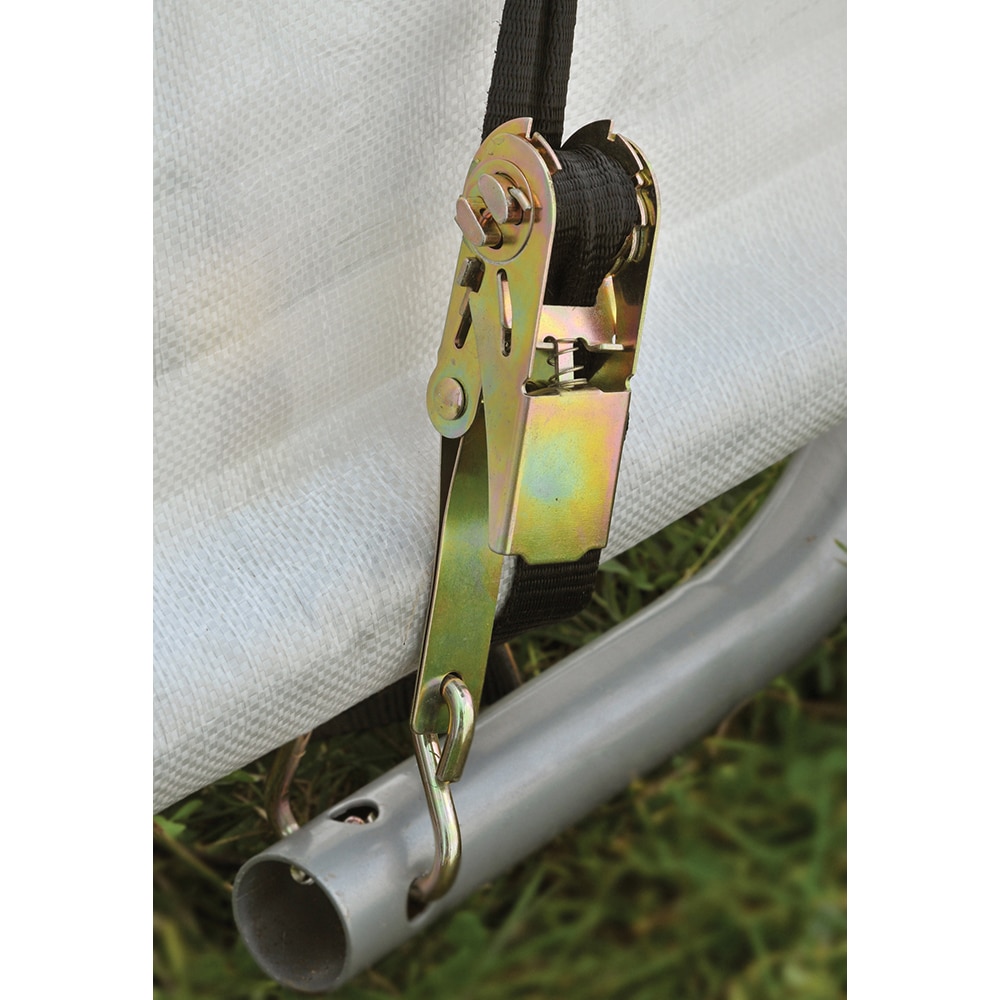 Pavilion gradina SHELTER LOGIC, metal, 300 x 300 x 240 cm, gri