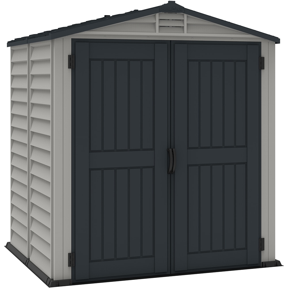 Casuta gradina DURAMAX Storemate P, rasina, 190 x 213 x 187 cm, gri antracit