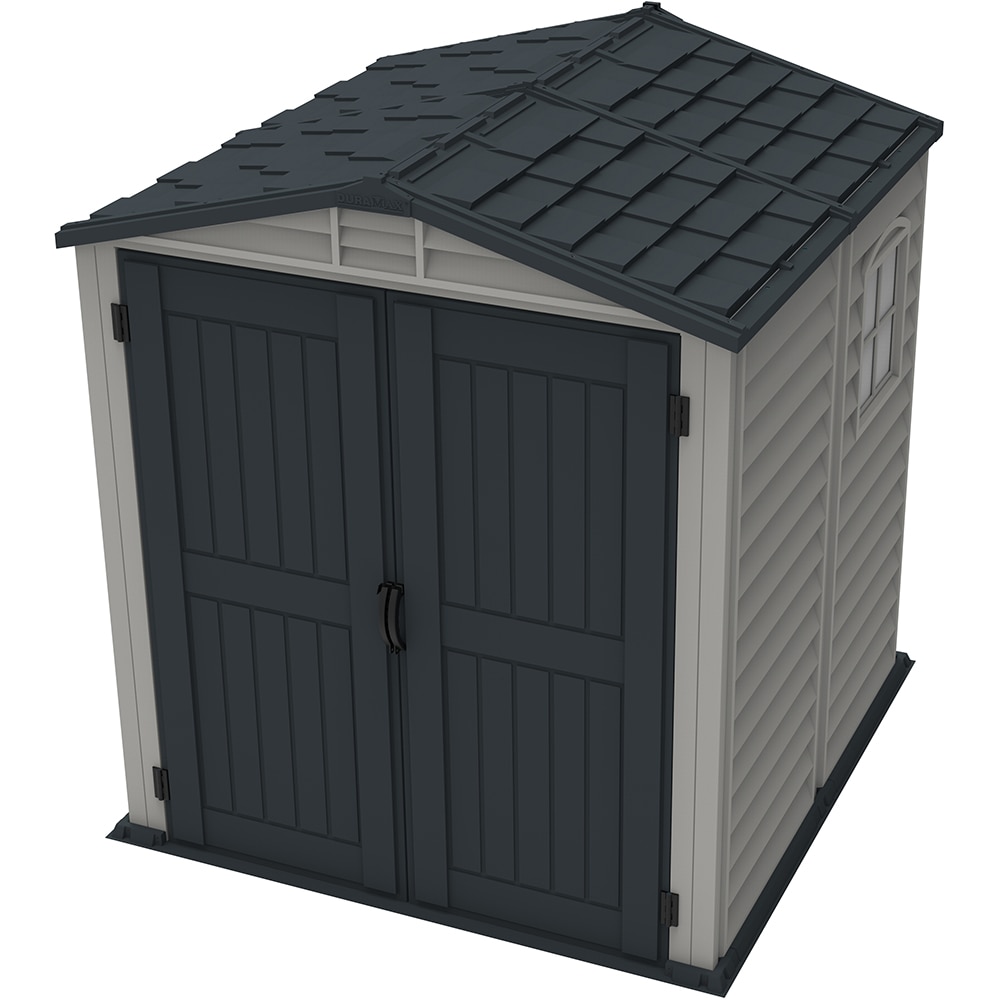 Casuta gradina DURAMAX Storemate P, rasina, 190 x 213 x 187 cm, gri antracit