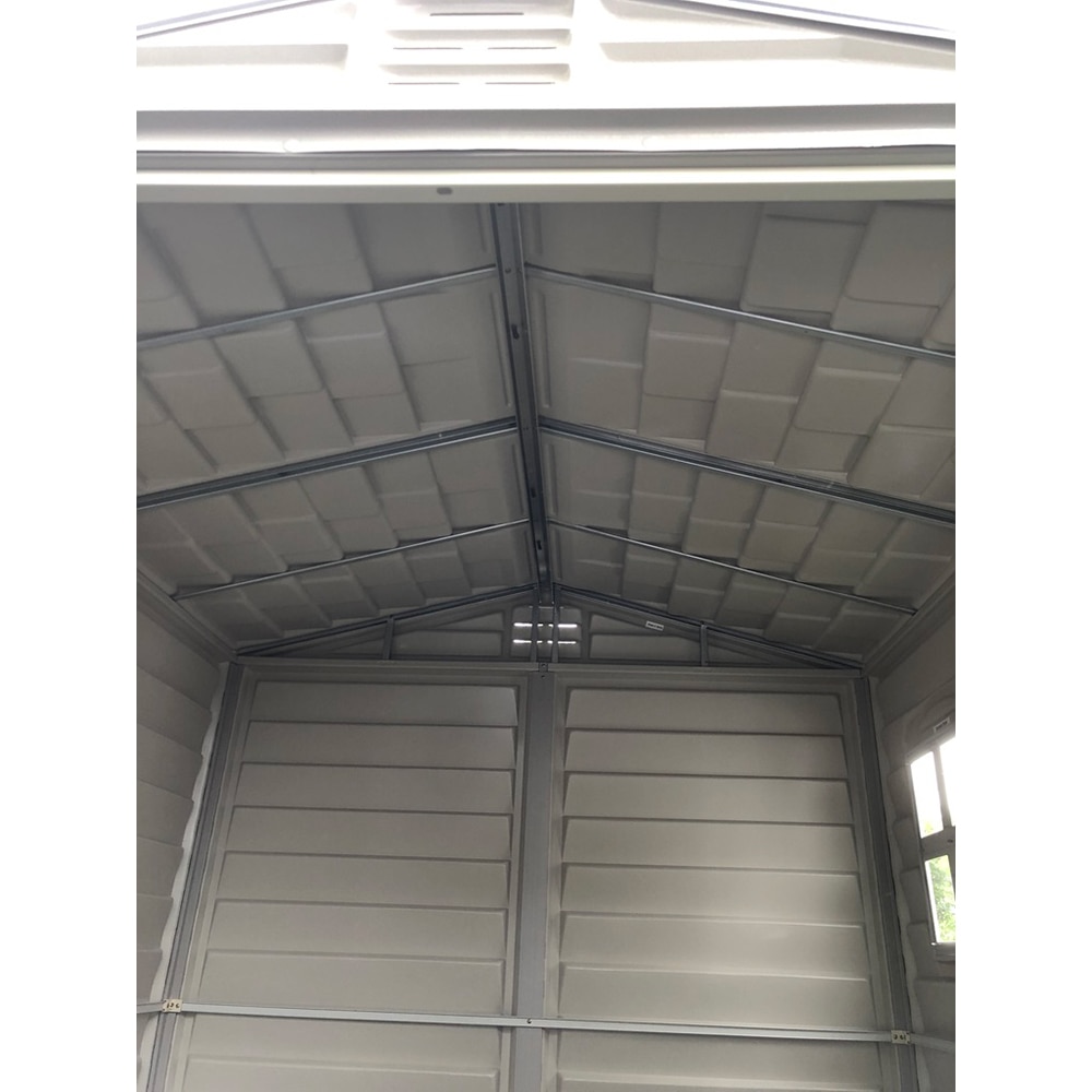 Casuta gradina DURAMAX Storemate P, rasina, 190 x 213 x 187 cm, gri antracit