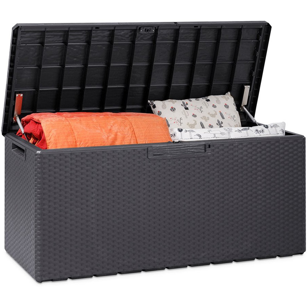 Lada depozitare gradina TOOMAX Portofino, PP, 123.7 x 54.5 x 56.2 cm, antracit