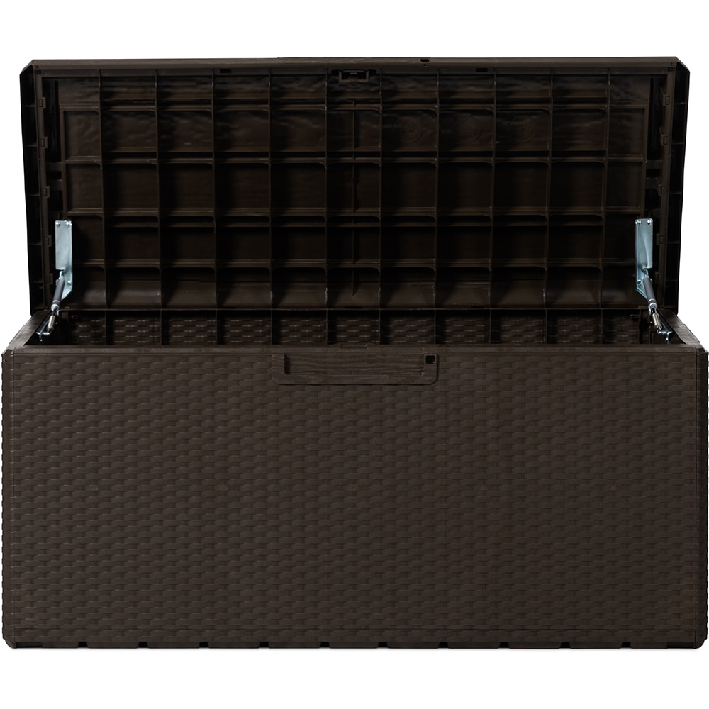 Lada depozitare gradina TOOMAX Portonovo, PP, 123.7 x 54.5 x 58.7 cm, maro