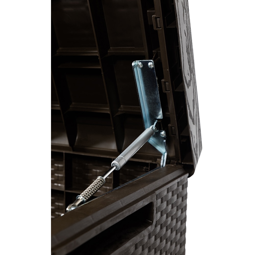 Lada depozitare gradina TOOMAX Portonovo, PP, 123.7 x 54.5 x 58.7 cm, maro