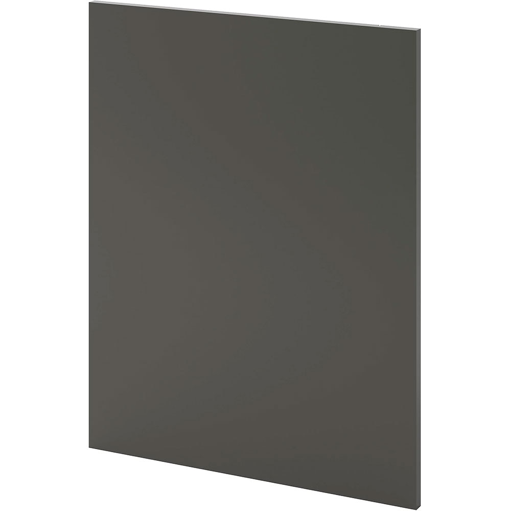Panou inloc baza GOODHOME Stevia&Garcinia, 57 x 72 x 1.8 cm, PAL, gri inchis