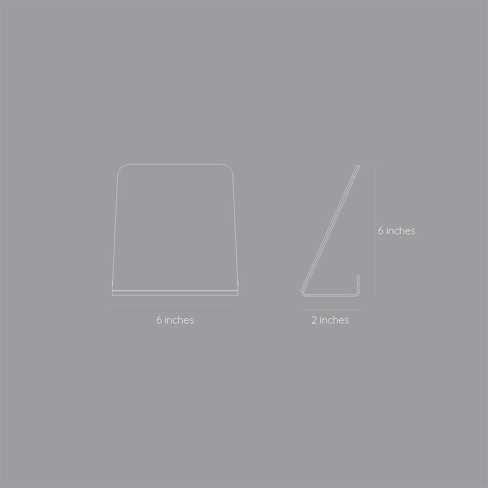 Oglinda cosmetica SPIN Halo, 15.24 x 15.24 cm, albastru inchis