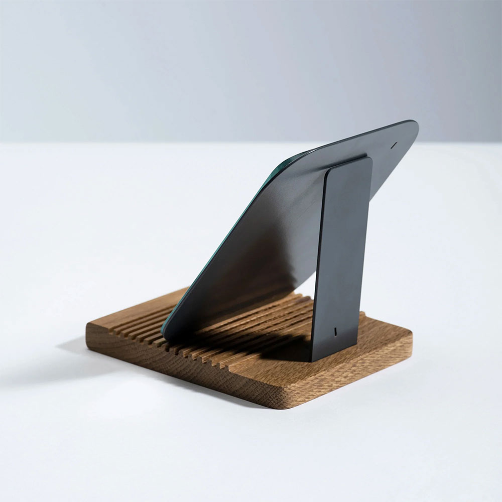 Oglinda cosmetica SPIN Mismo Utility, 15 x 13 cm, gri grfit