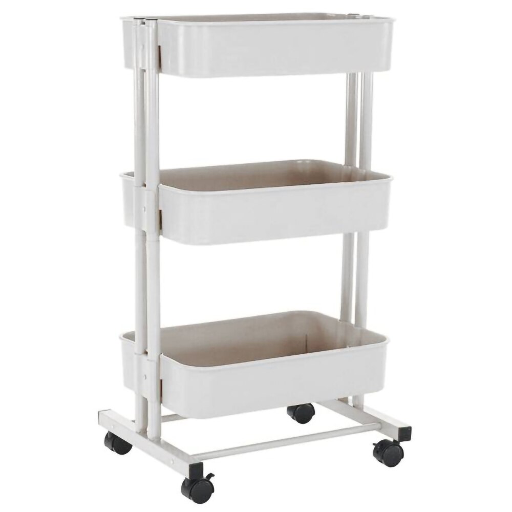 Carucior multifunctional Dobby, 45 x 37 x 77 cm, alb