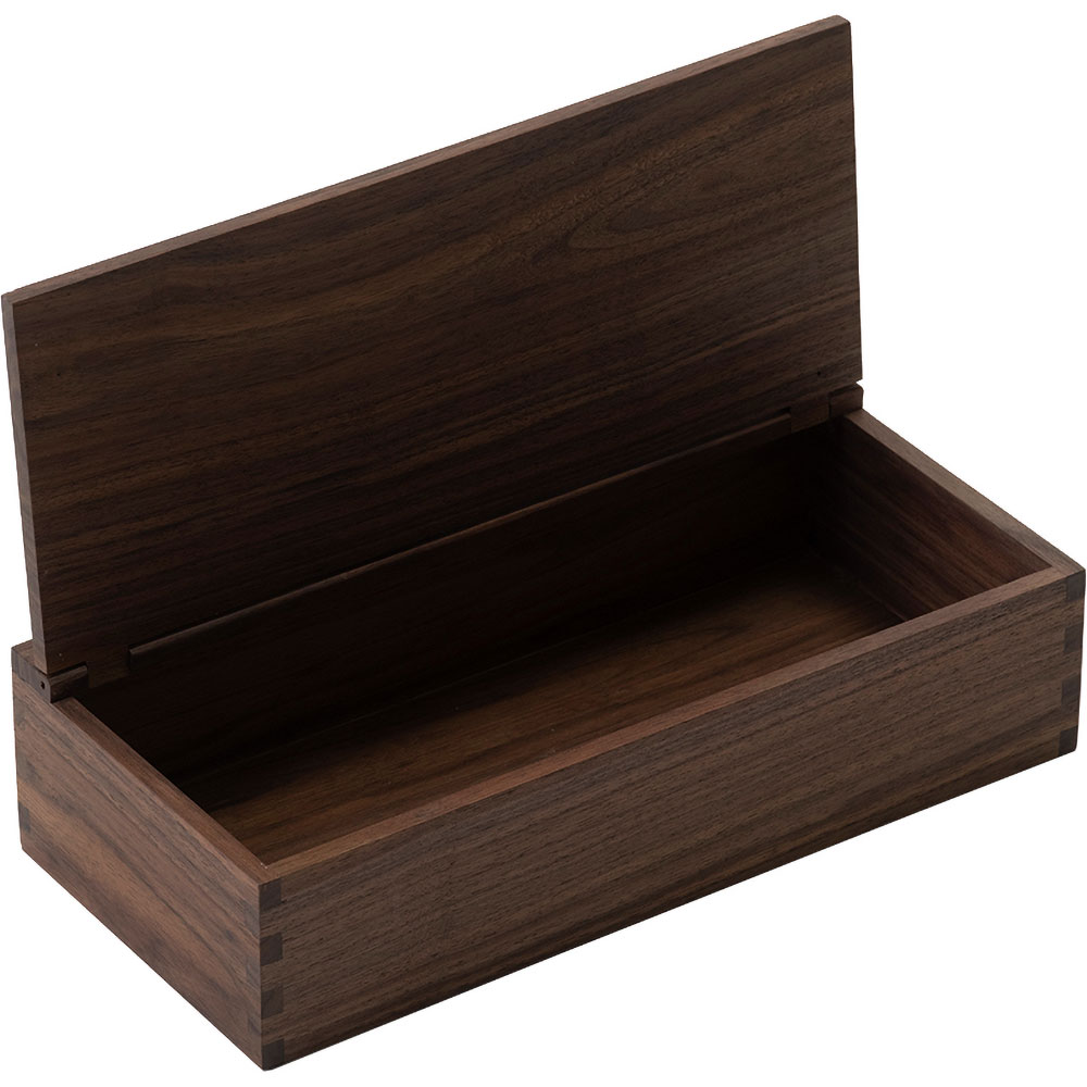 Cutie depozitare Simple L, 30 x 14.5 x 7.3 cm, maro inchis