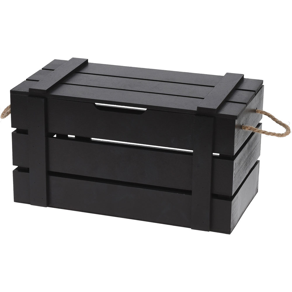 Cutie depozitare NBD200320, 36 x 18 x 19 cm, negru