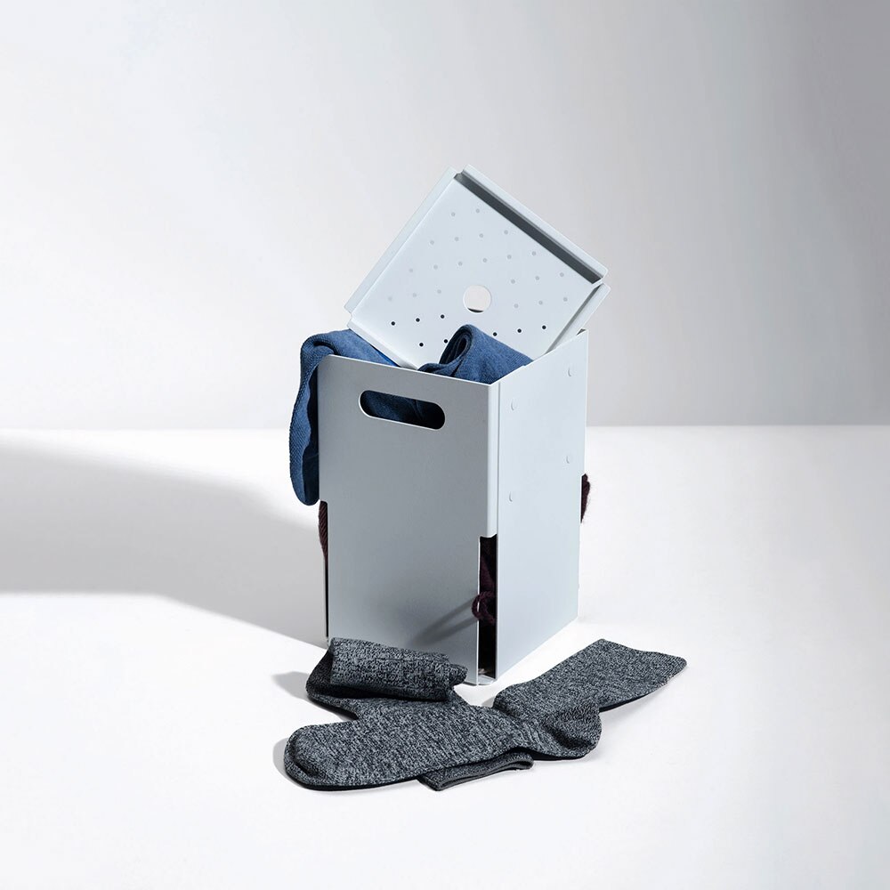 Cutie depozitare Euro T, 15 x 15 x 22 cm, albastru