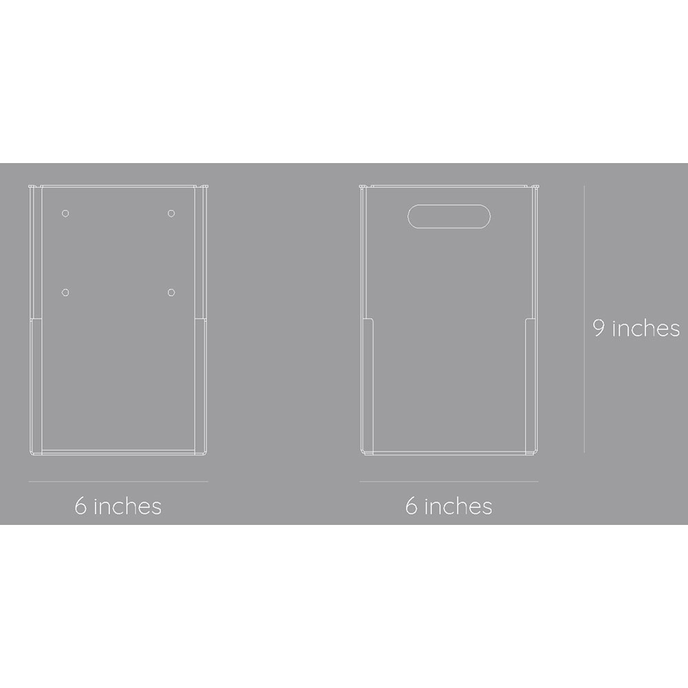 Cutie depozitare Euro T, 15 x 15 x 22 cm, rosu