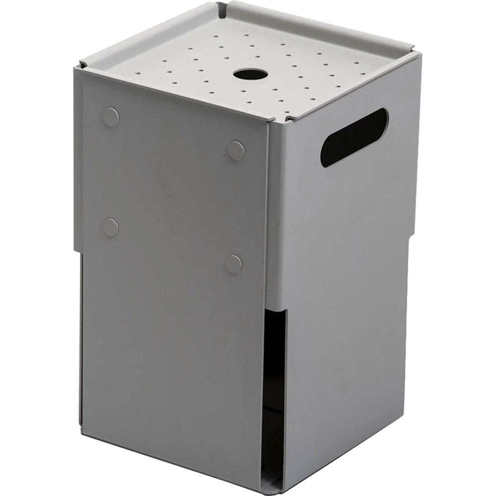 Cutie depozitare Euro T, 15 x 15 x 22 cm, gri deschis