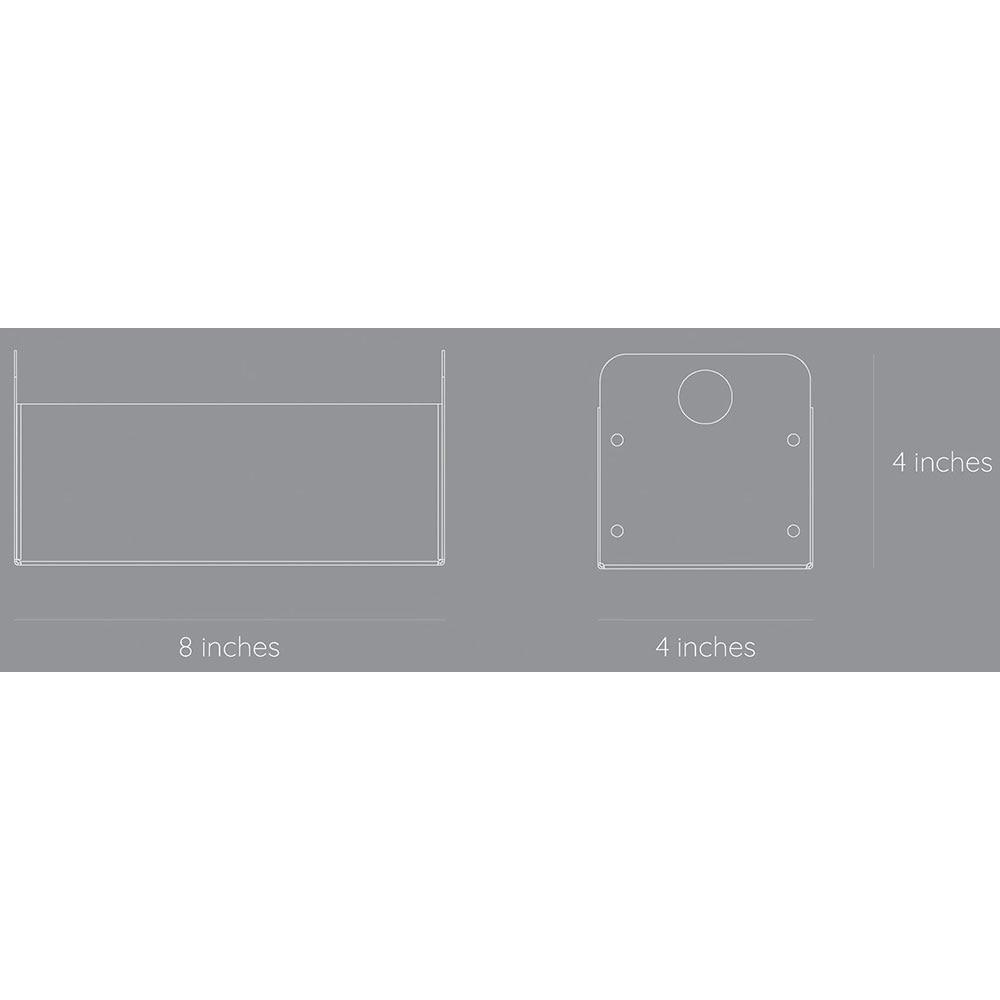 Cutie depozitare Intact, 20 x 10 x 10 cm, rosu