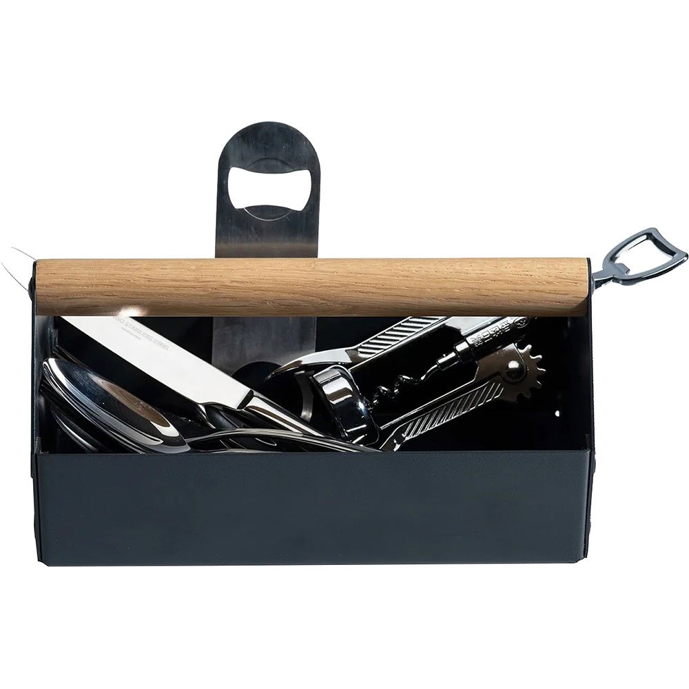 Cutie depozitare Intact Carry, 20 x 10 x 10 cm, gri inchis