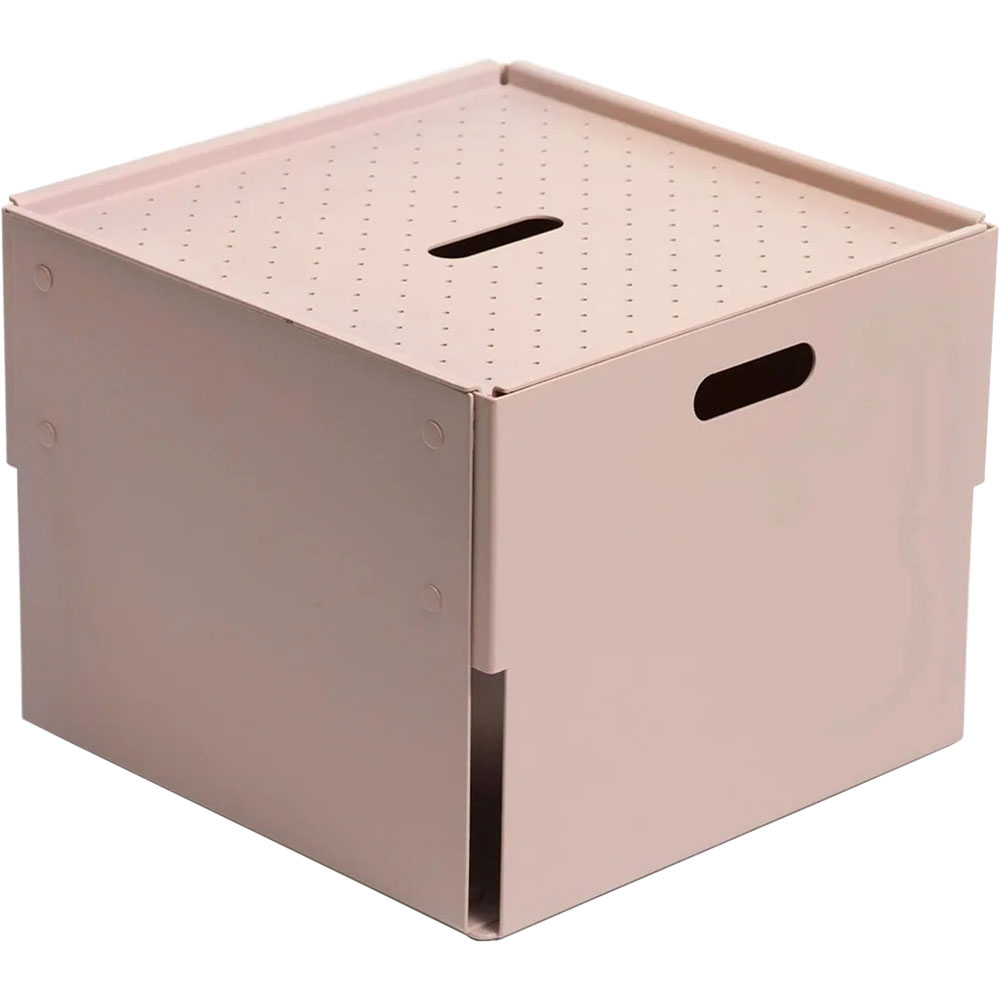 Cutie depozitare Euro XL, 30 x 30 x 22.9 cm, roz