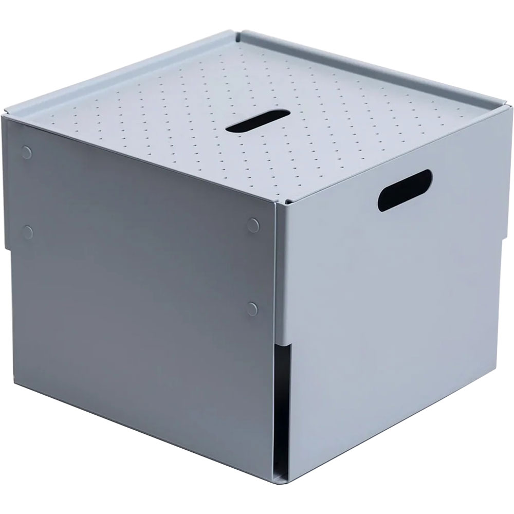 Cutie depozitare Euro XL, 30 x 30 x 22.9 cm, gri inchis