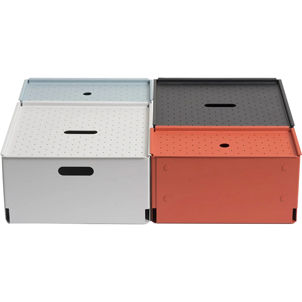 Cutie depozitare Euro XL, 30 x 30 x 22.9 cm, gri inchis