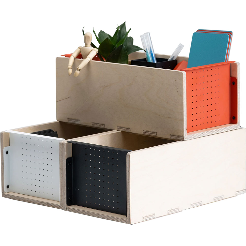 Cutie depozitare Boxxit, 30 x 15 x 12.3 cm, rosu