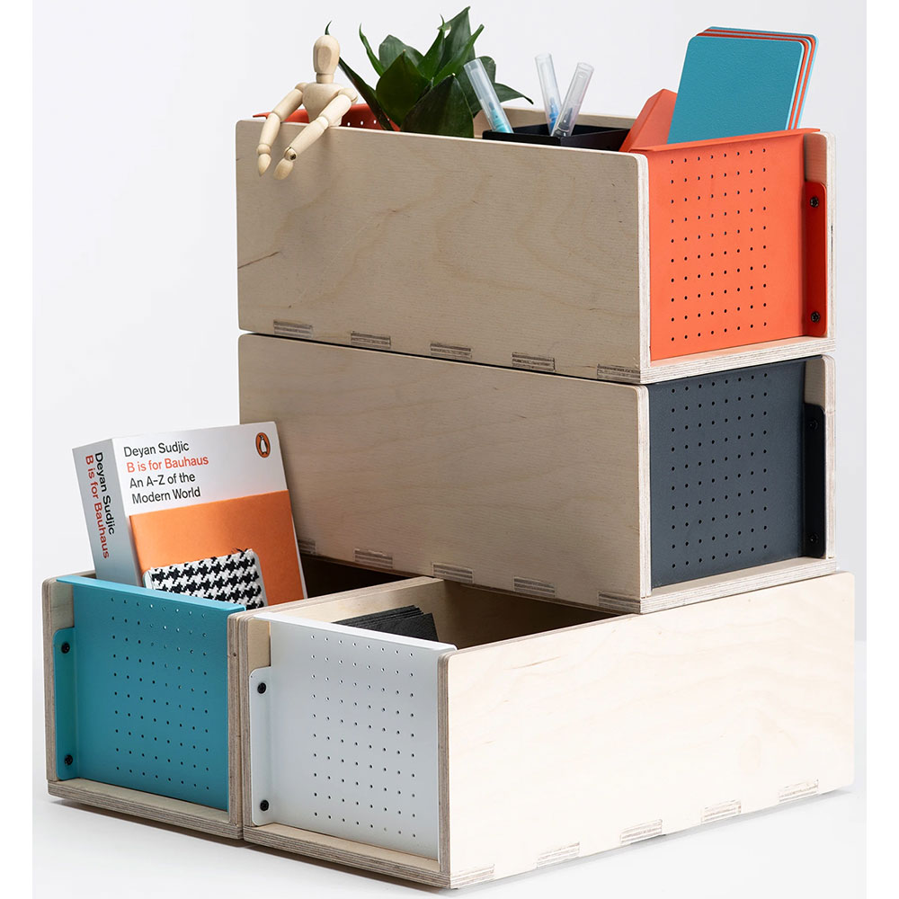 Cutie depozitare Boxxit, 30 x 15 x 12.3 cm, rosu