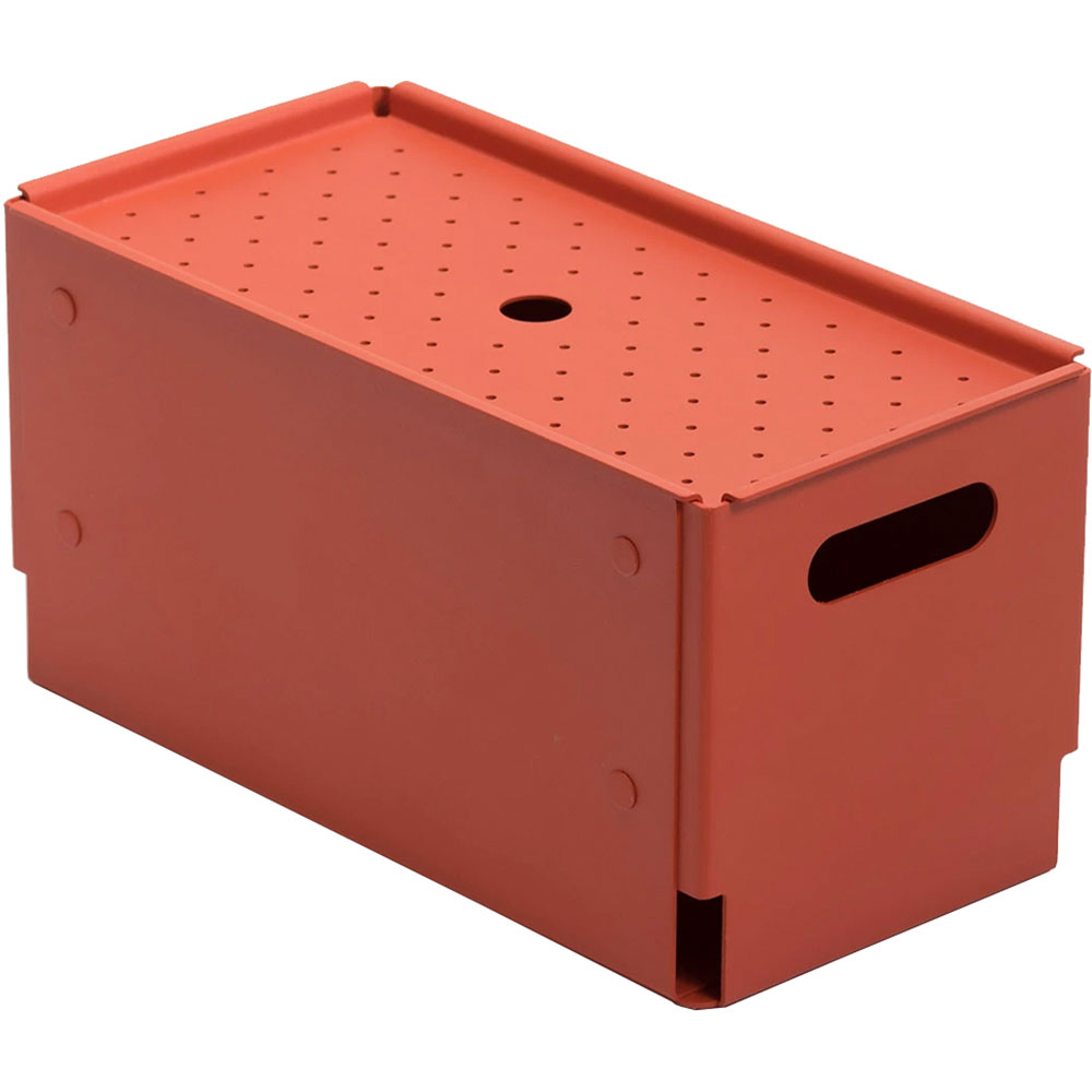 Cutie depozitare Euro Small, 15 x 30 x 15 cm, rosu aprins