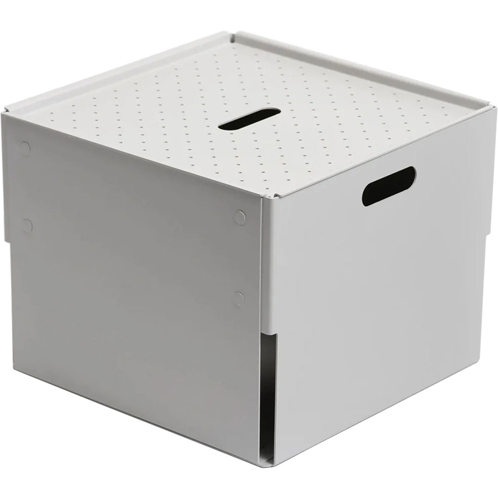 Cutie depozitare Euro XL, 30 x 30 x 22.9 cm, gri deschis