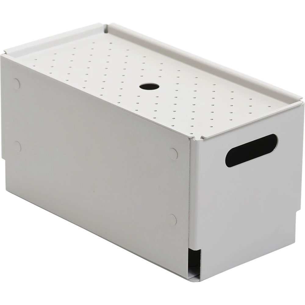 Cutie depozitare Euro Small, 15 x 30 x 15 cm, gri deschis