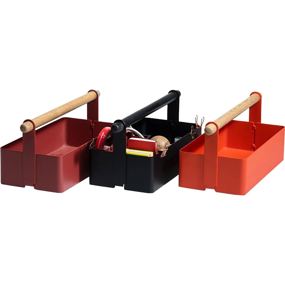 Cutie depozitare Cora Small, 34.9 x 15.4 x 15 cm, negru