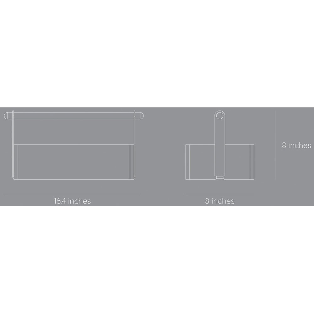 Cutie depozitare Cora Large, 41.6 x 20.3 x 20.3 cm, negru