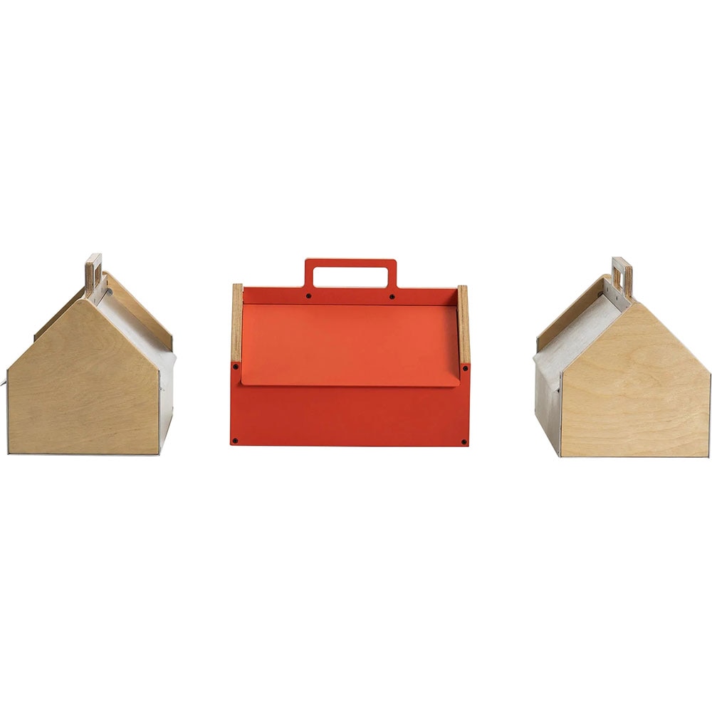 Cutie depozitare Casa Tool Kit, 28 x 17.4 x 21.1 cm, rosu