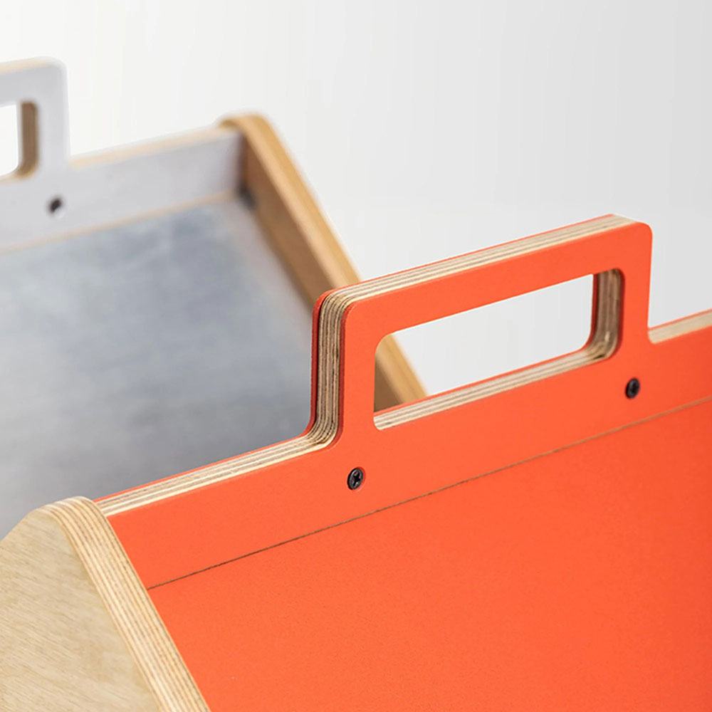 Cutie depozitare Casa Tool Kit, 28 x 17.4 x 21.1 cm, rosu