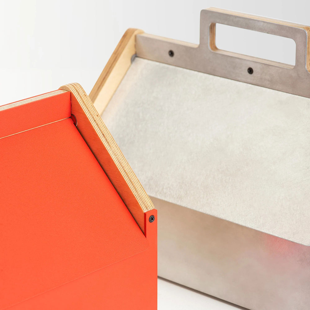 Cutie depozitare Casa Tool Kit, 28 x 17.4 x 21.1 cm, rosu