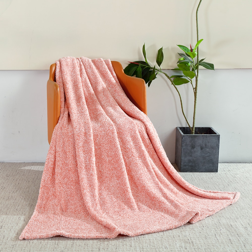 Patura ATRIA Papaya, 150 x 200 cm, poliester, roz