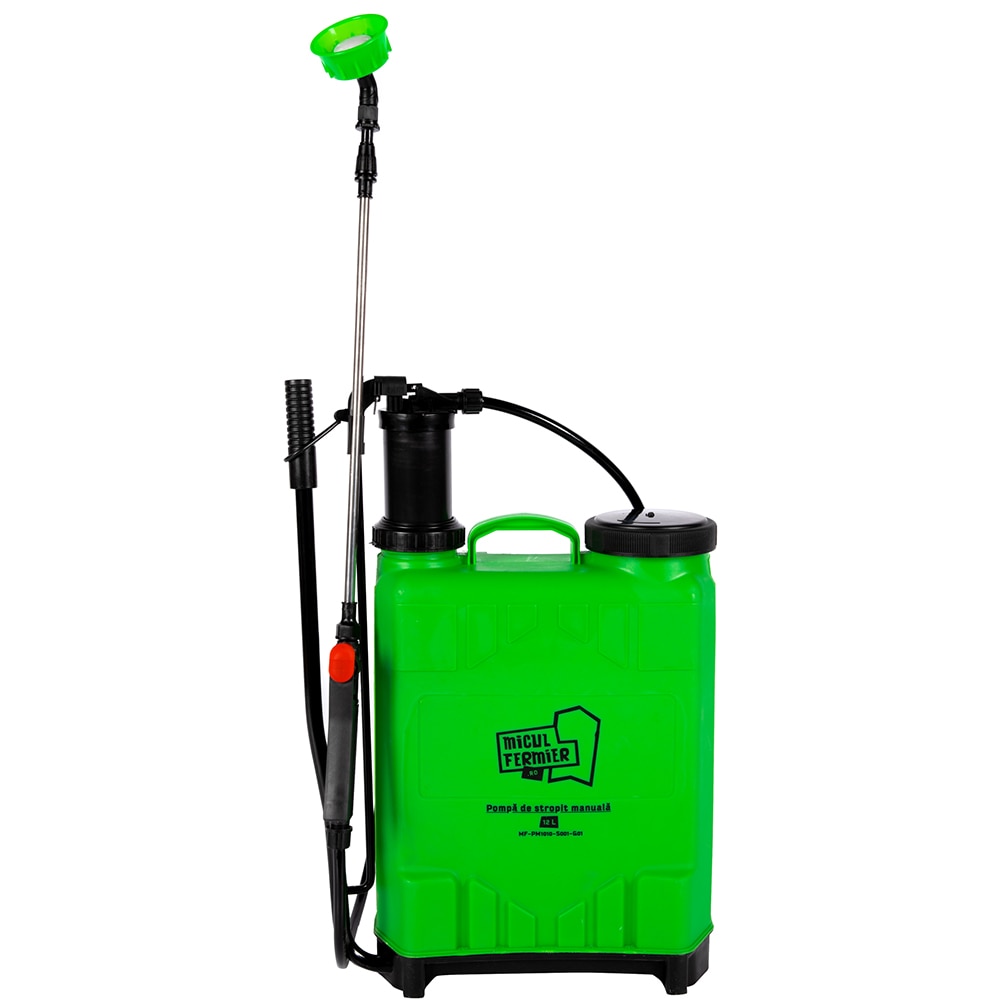 Pompa de stropit MICUL FERMIER MF-PM1010-S001-G01, manuala, 12l, verde