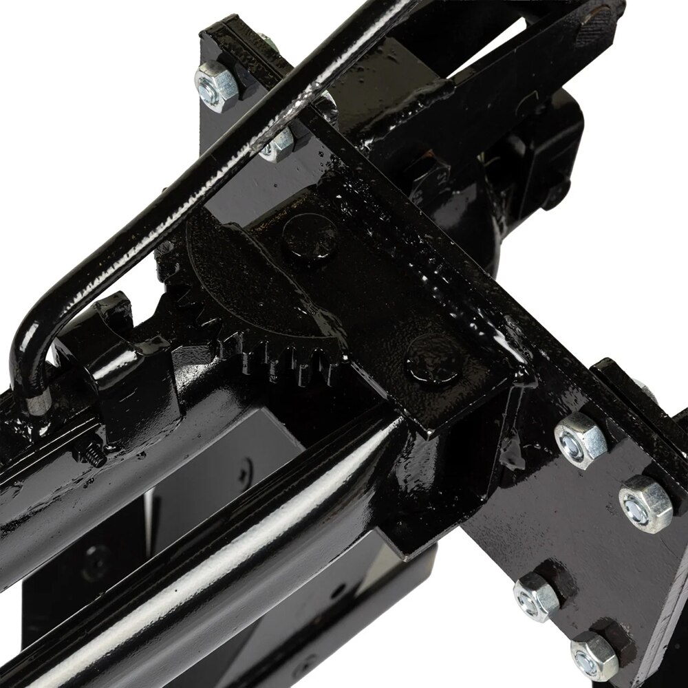 Plug MICUL FERMIER, mini-tractor, 2 brazde, otel, negru